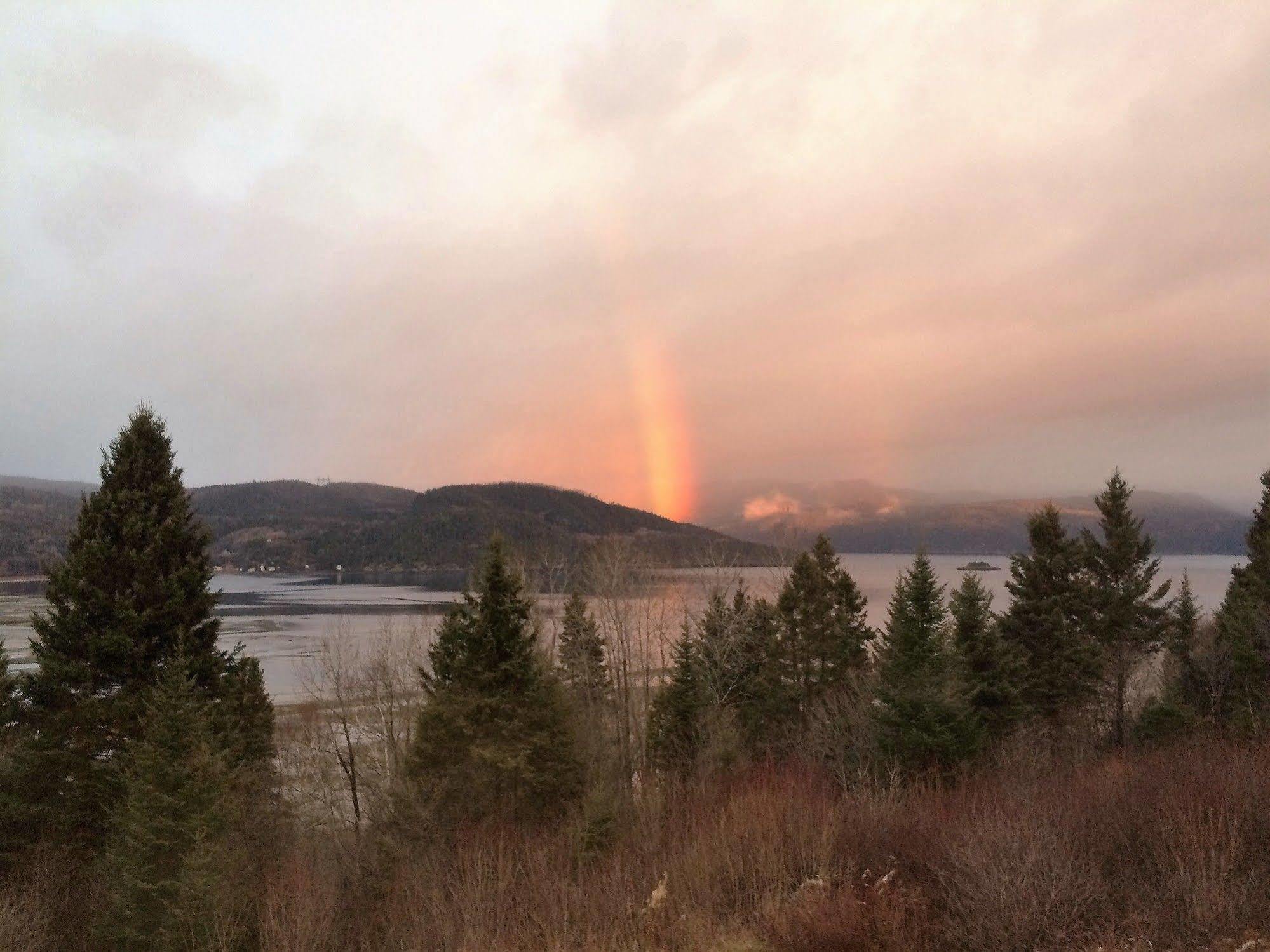 Panoramique Du Fjord Apartment L'Anse-Saint-Jean Luaran gambar