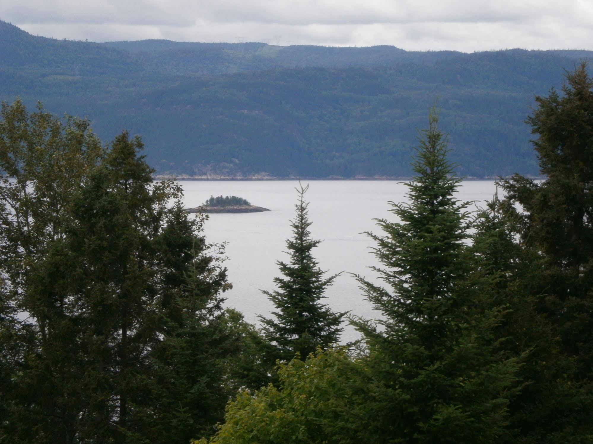 Panoramique Du Fjord Apartment L'Anse-Saint-Jean Luaran gambar