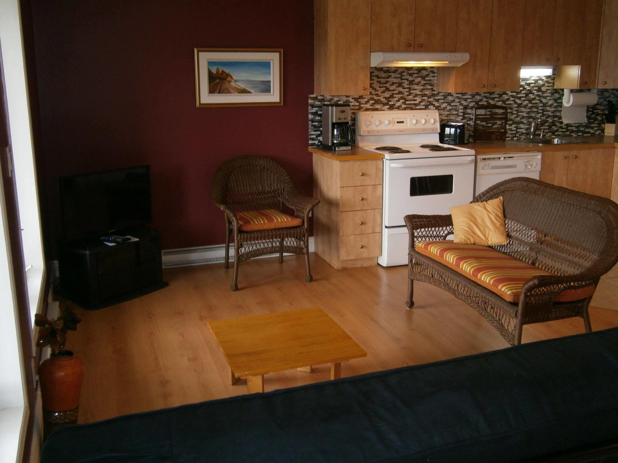 Panoramique Du Fjord Apartment L'Anse-Saint-Jean Luaran gambar