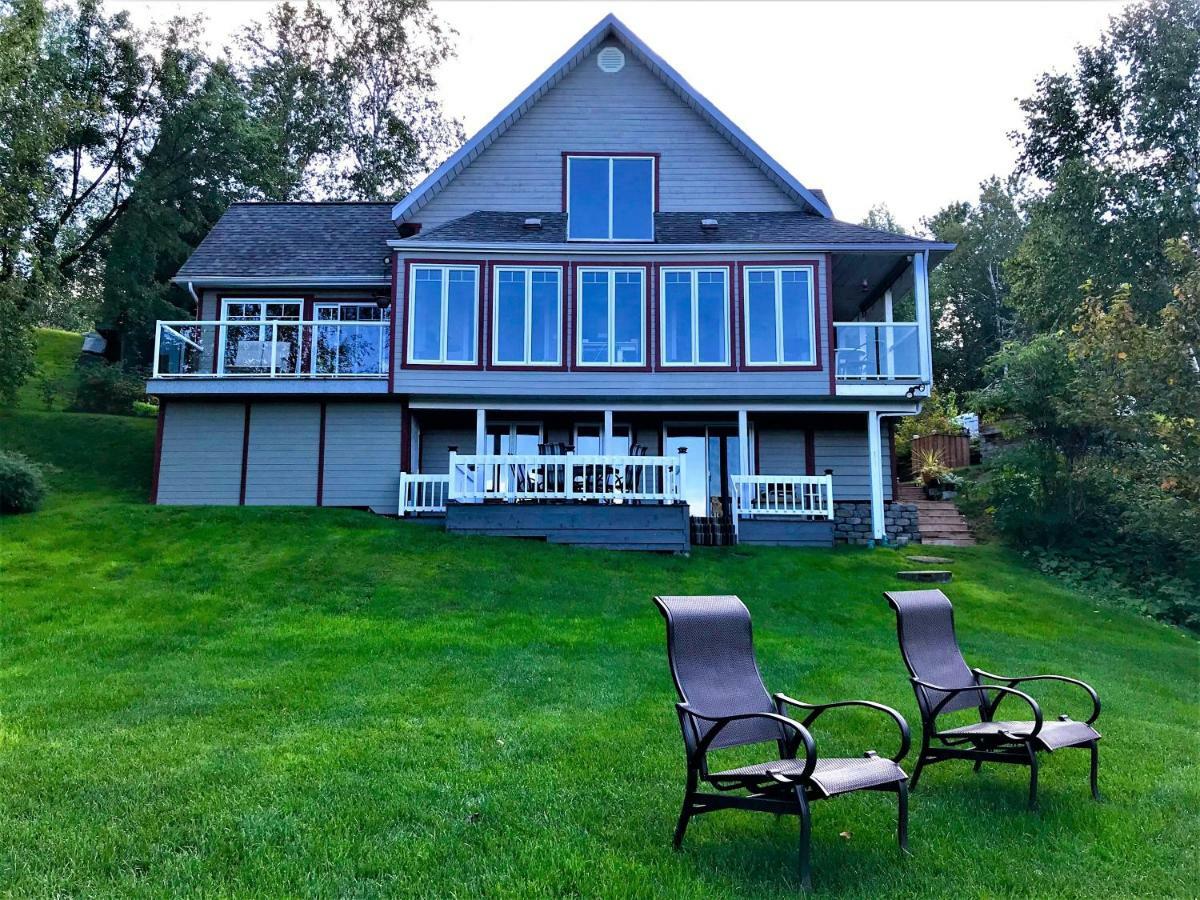 Panoramique Du Fjord Apartment L'Anse-Saint-Jean Luaran gambar