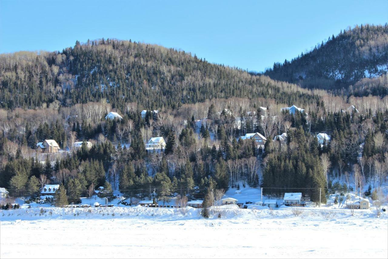 Panoramique Du Fjord Apartment L'Anse-Saint-Jean Luaran gambar