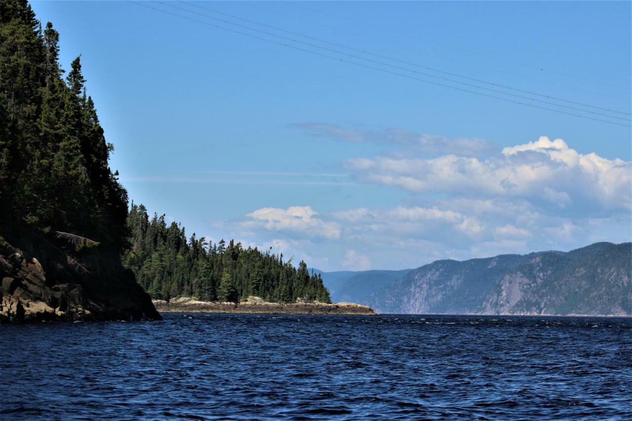 Panoramique Du Fjord Apartment L'Anse-Saint-Jean Luaran gambar
